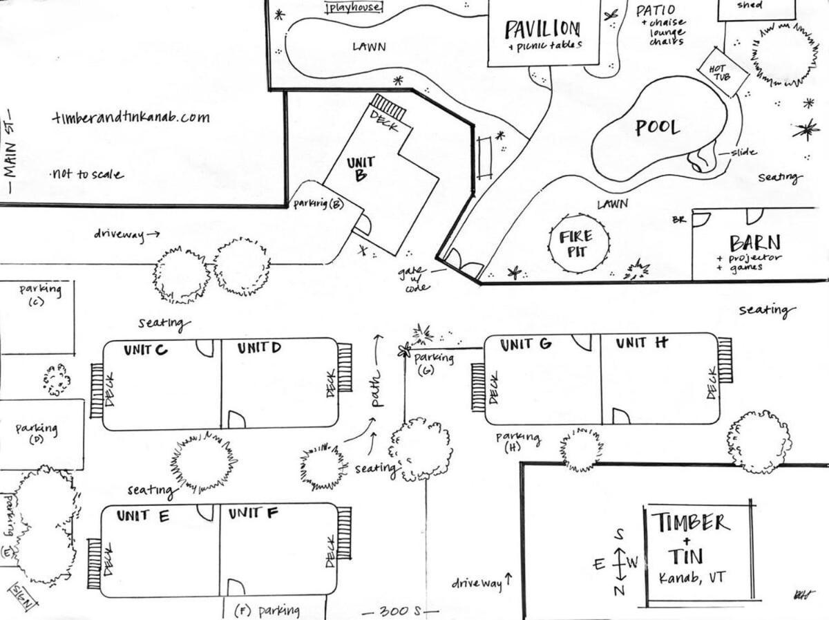 Timber & Tin F 2Bed 2Bath W Pool & Rooftop Deck カナブ エクステリア 写真